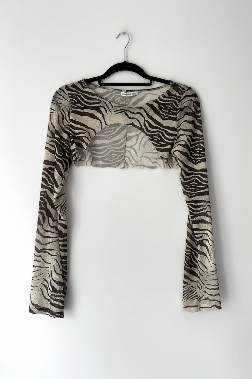 Sleeve Mesh Zebra