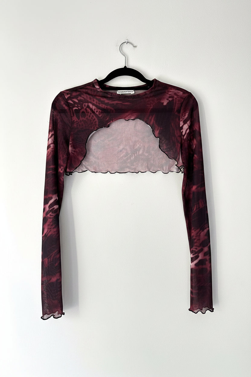 Sleeve aus Mesh
