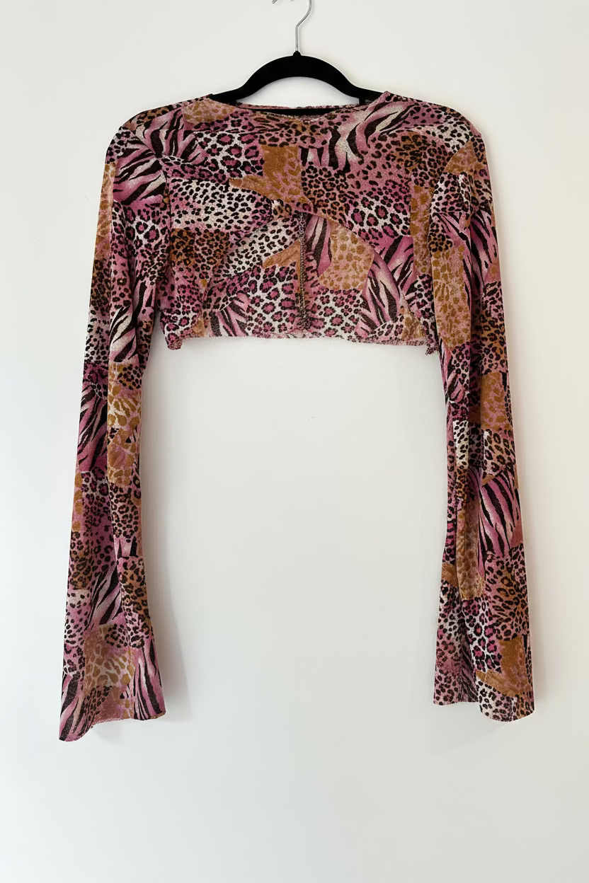 Sleeve Animal Print