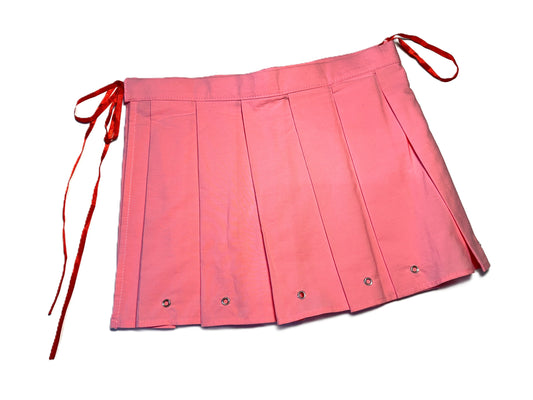 Wickel-Faltenrock mit Ösen & Nieten #741