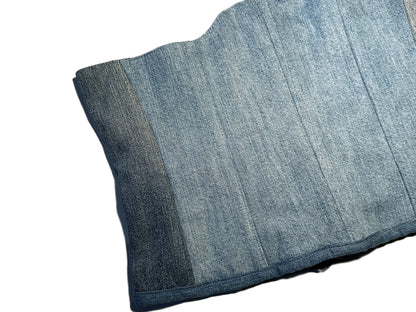 Upcycled Jeans Underbust Korsett – verlängerte Passform #762