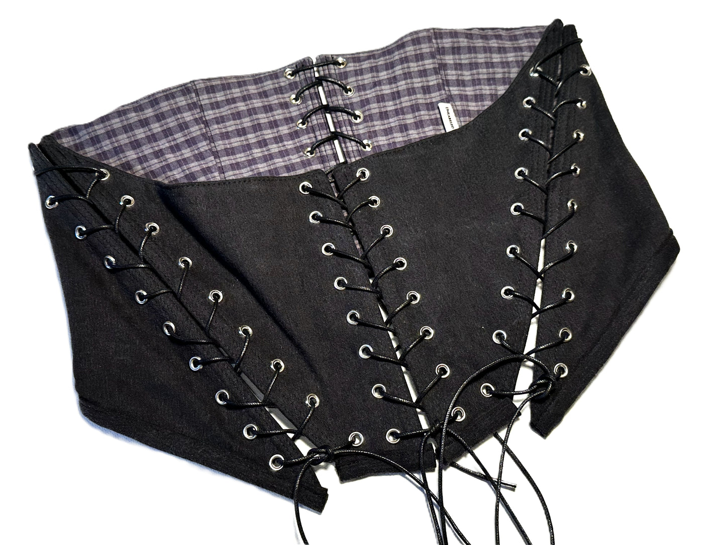 Underbust Korsett aus schwarzer Jeans – 2026 Collection #768