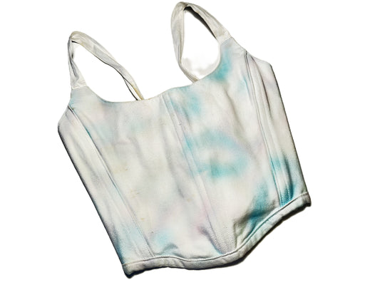 Batik Korsett aus Baumwolle – DIY Einzelstück #770