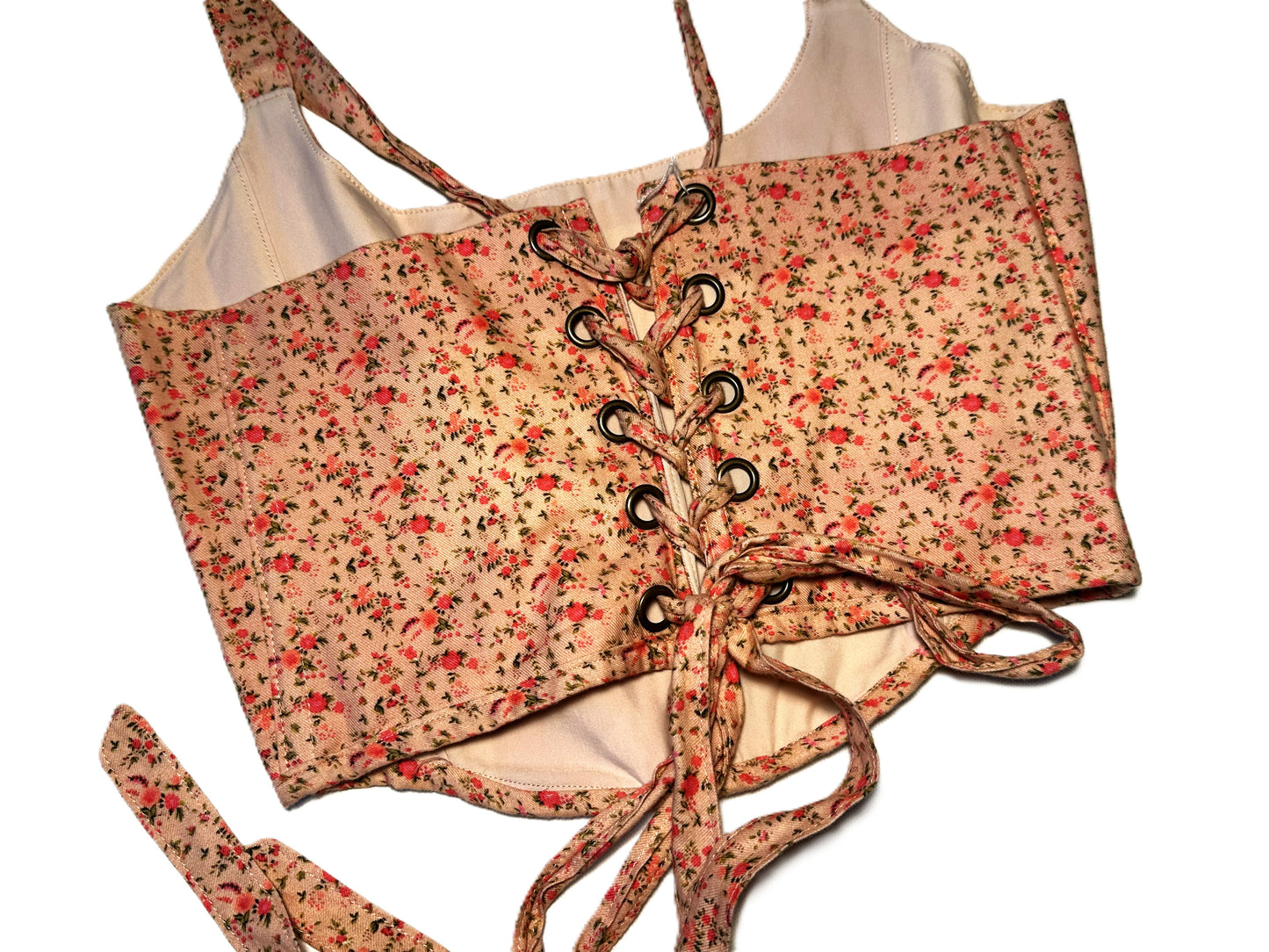 Baumwollkorsett mit verstellbaren Trägern | Prototyp #783