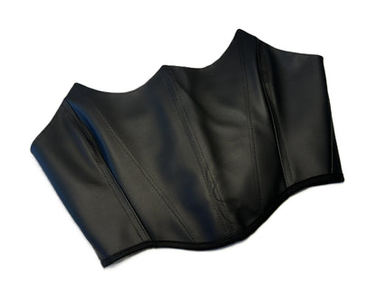 Minimal Corset – Matte Faux Leather #861