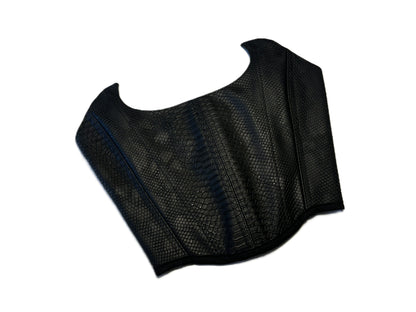 Dragon Skin Corset – Textured Faux Leather #862