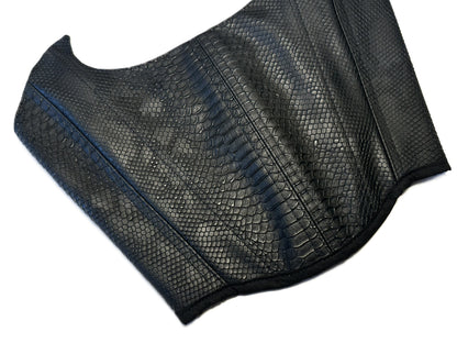 Dragon Skin Corset – Textured Faux Leather #862
