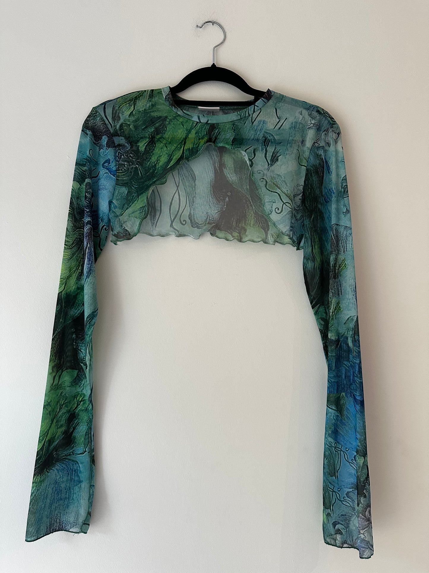Sleeve Mesh grün/blau